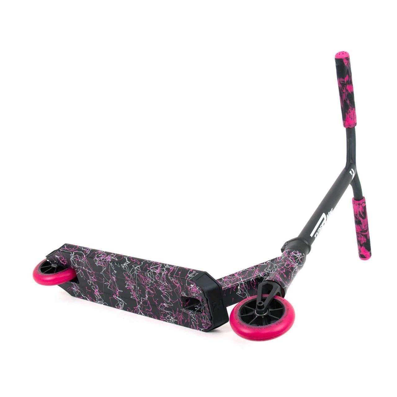 Root Industries Type-R Mini Complete Scooter - Pink Splatter - Skoutley Outdoors LLC