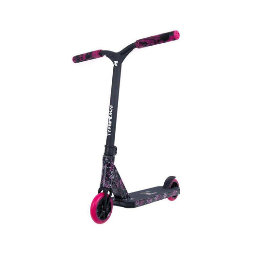 Root Industries Type-R Mini Complete Scooter - Pink Splatter - Skoutley Outdoors LLC