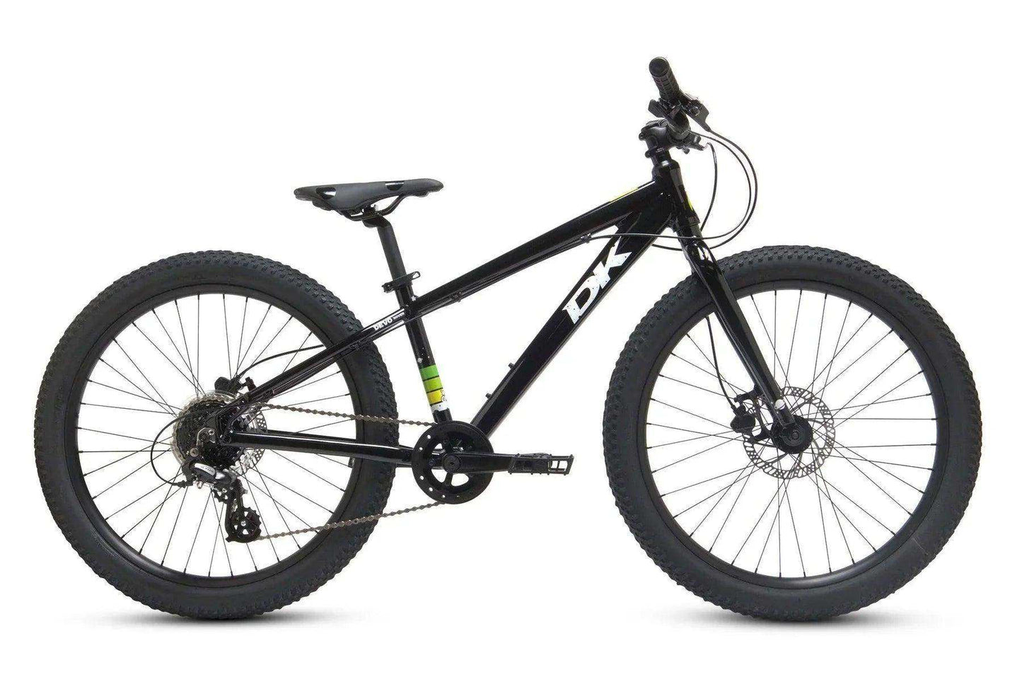 DK Rover 24″ Kids Complete Mountain Bike - Black - Skoutley Outdoors LLC