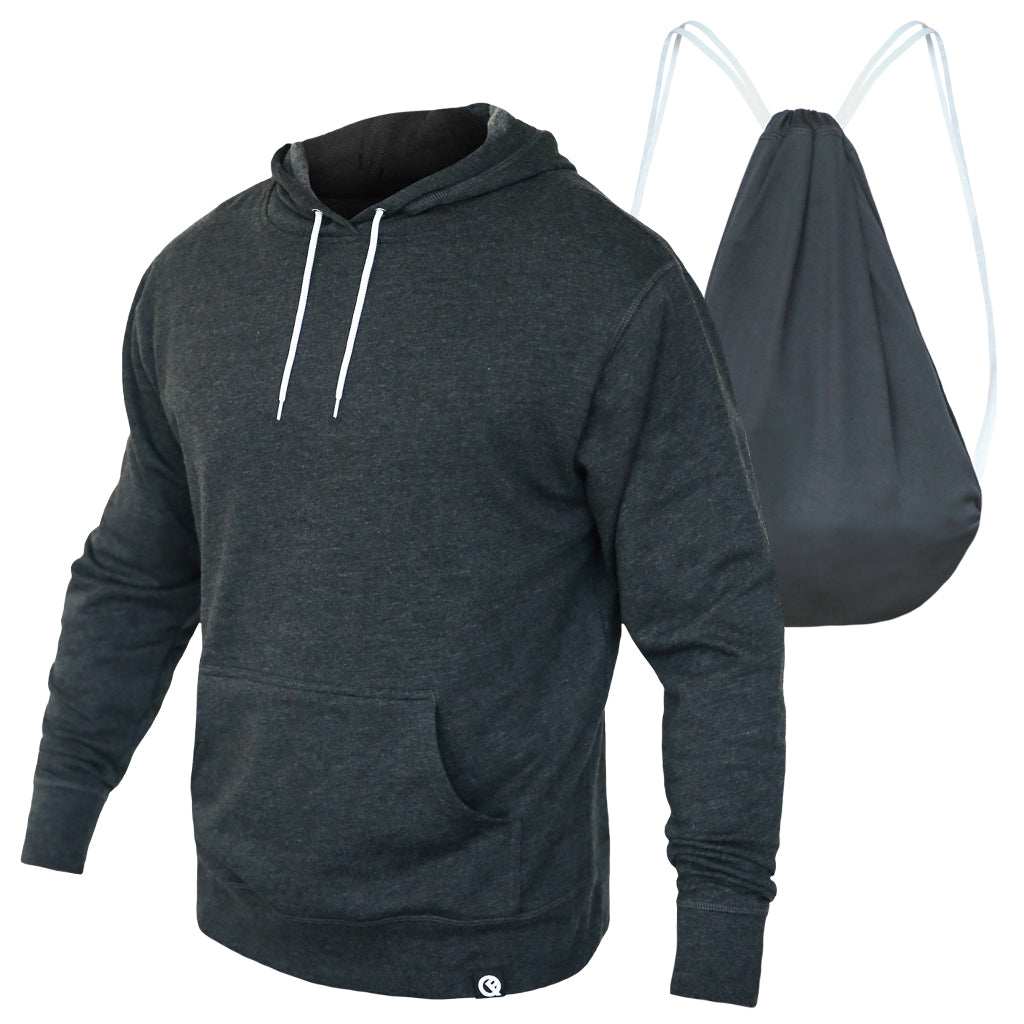 Hero Hoodie Lite Pullover (Charcoal)