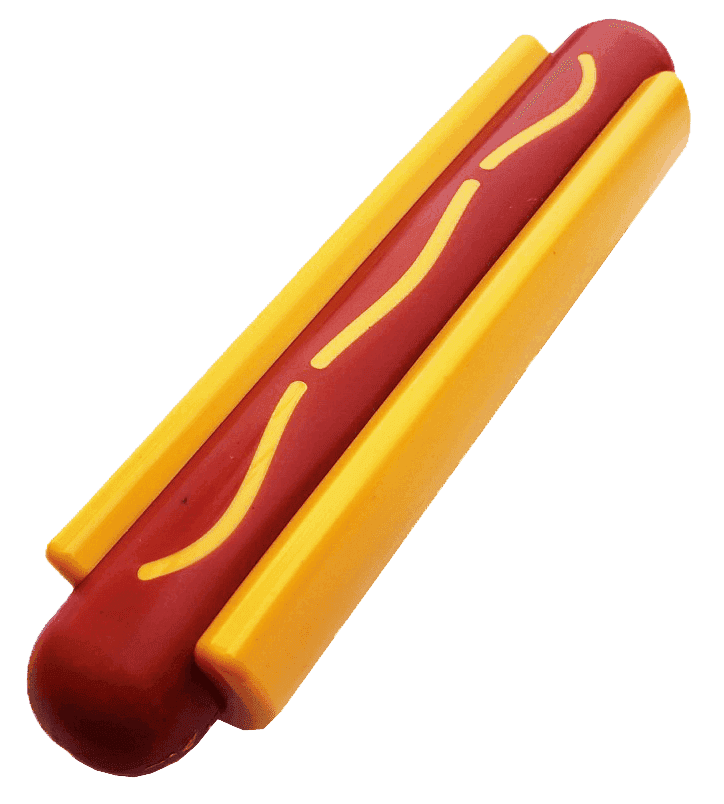 Hot Dog Ultra Durable Nylon Dog Chew Toy - Skoutley Outdoors LLC