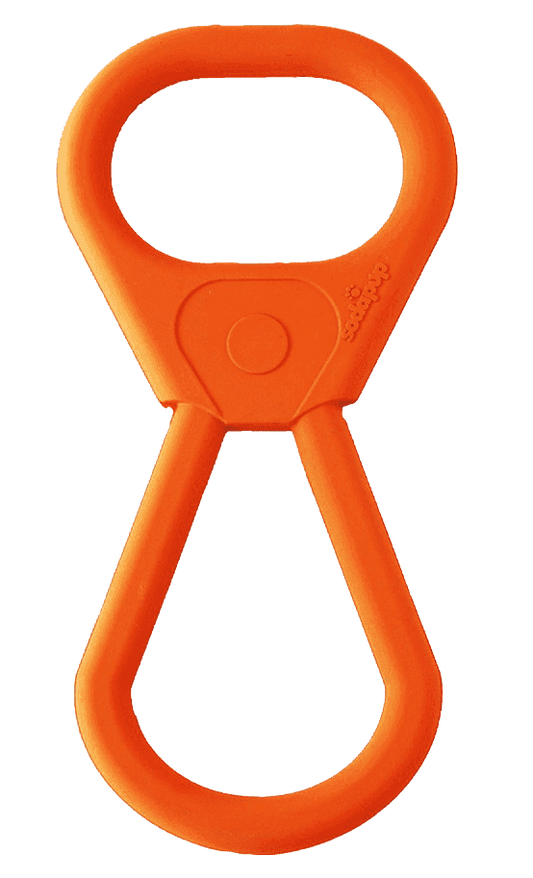 Pop Top Rubber Tug Toy for Interactive Play - Skoutley Outdoors LLC