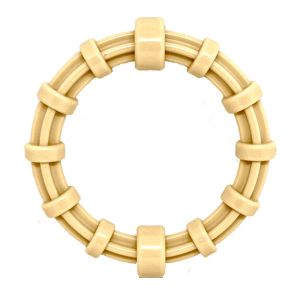 Honey Bone Chicken Flavored Teething Ring - Skoutley Outdoors LLC